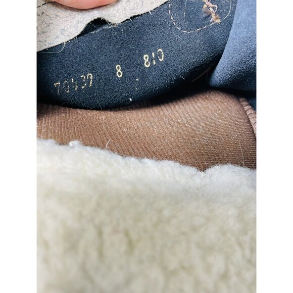 LaCrosse Insulated Snow Boots Black Suede Fiberglass Shank USA Women's Size 8 - Picture 9 of 12